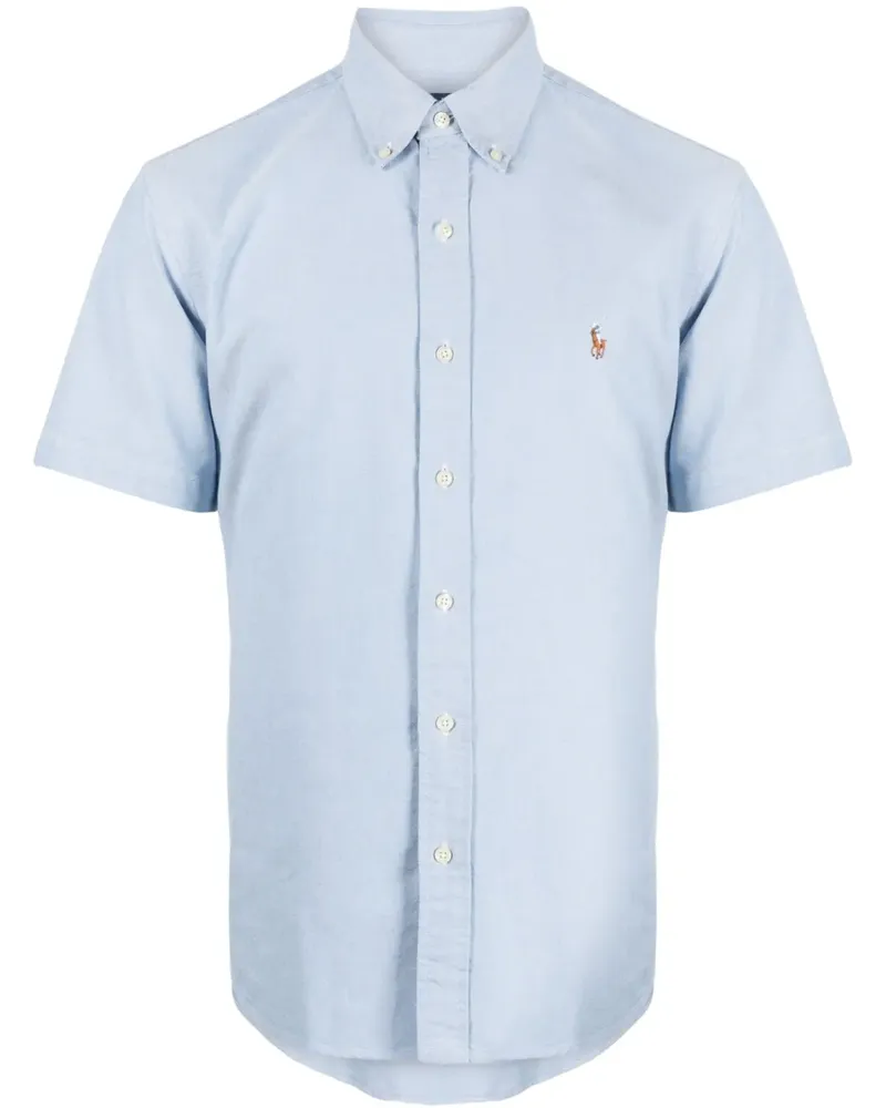 Ralph Lauren Kurzärmeliges Polo Pony Hemd - Blau Blau