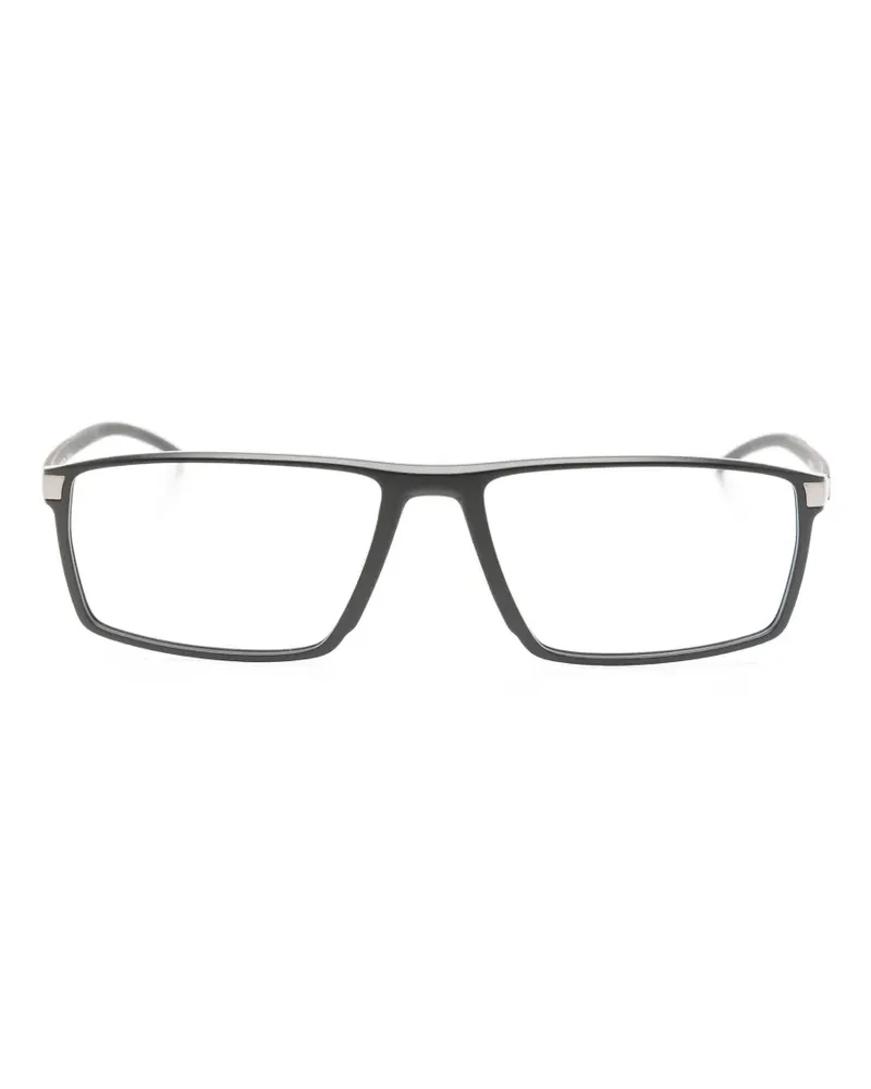 Porsche Design P´8349 rectangle-frame glasses - Schwarz Schwarz