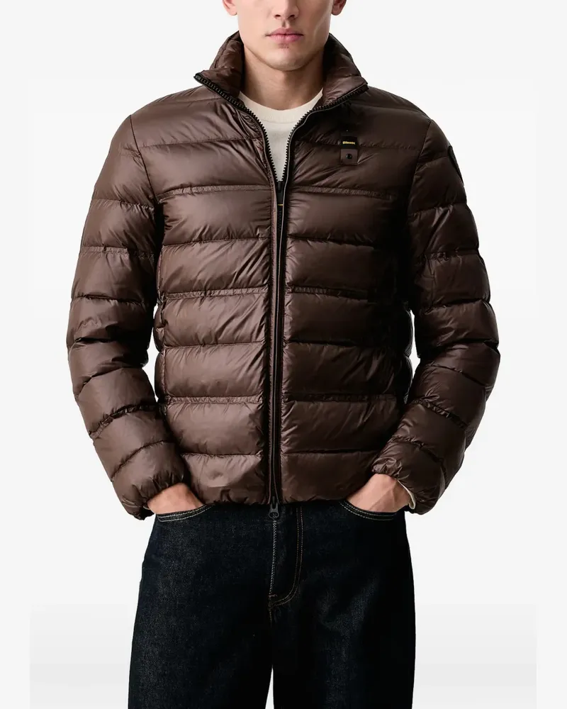 Blauer Belmont quilted padded jacket - Braun Braun