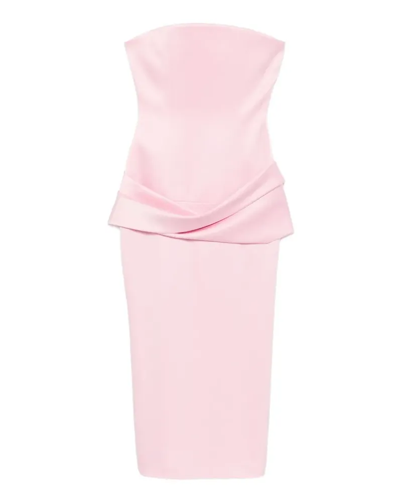 Alex Perry strapless draped dress - Rosa Rosa