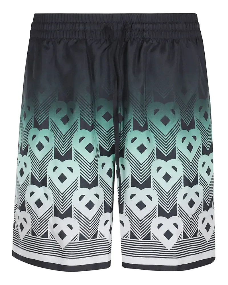 Casablanca Paris Shorts mit Farbverlauf - Schwarz Schwarz