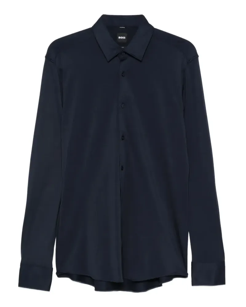 HUGO BOSS long-sleeves button-up shirt - Blau Blau