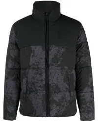 Champion Gefütterte Jacke mit abstraktem Print Schwarz