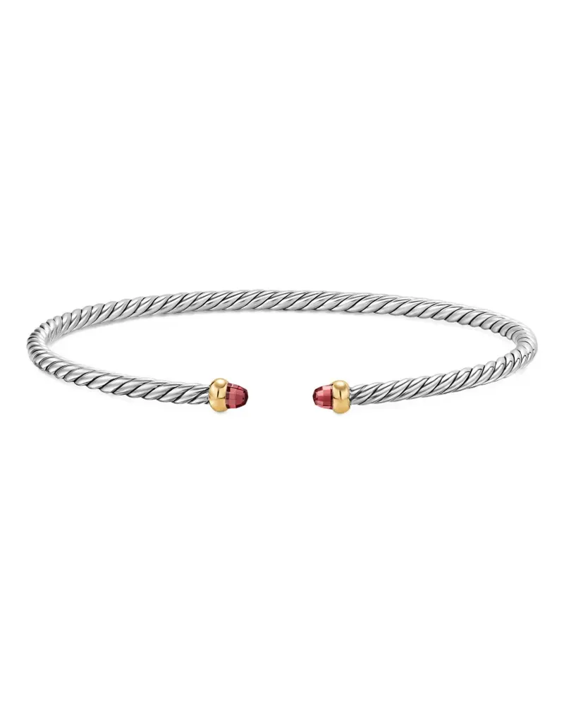 David Yurman micro Cable Flex® bracelet - Silber Silber