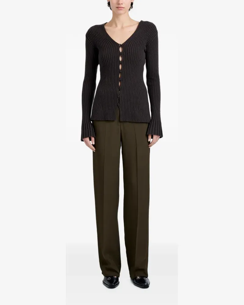 Proenza Schouler Valeria top in transitional cashmere - Braun Braun