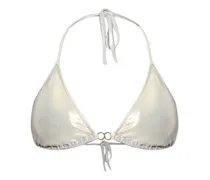 Bikinioberteil mit Ringdetail - Nude