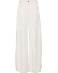 Theory Carpenter Wide-Leg-Hose Nude