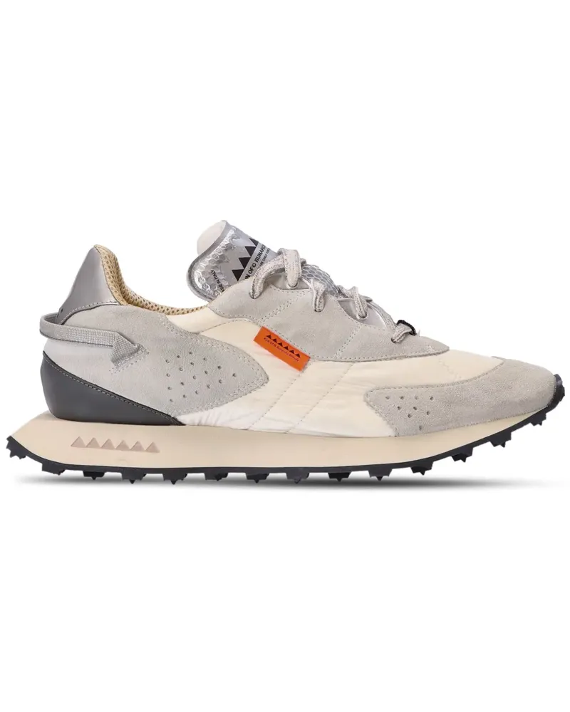 RUN OF Vaporix Sneakers mit Logo-Patch - Nude Nude