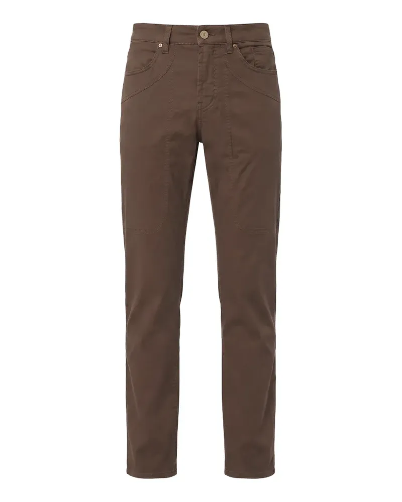 Jeckerson John patch-insert jeans - Braun Braun