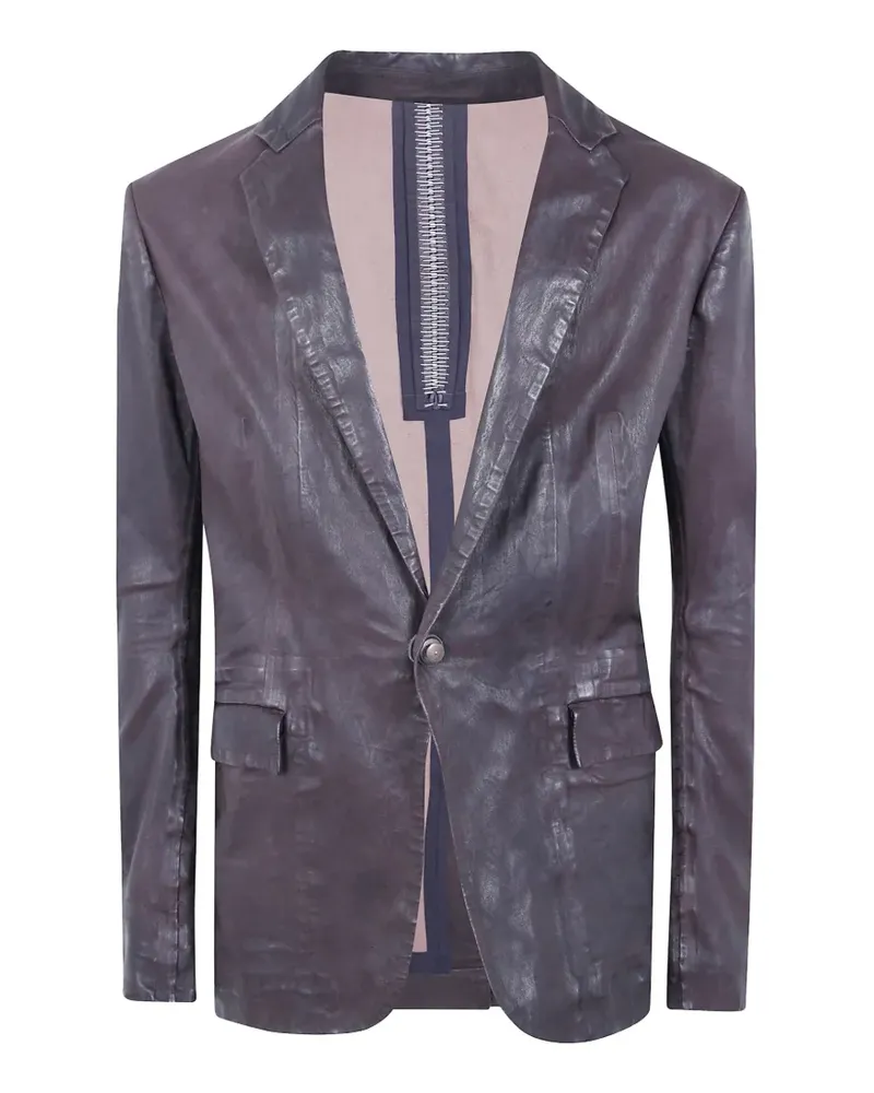 Isaac Sellam exposed-seam zip-detail jacket - Violett Violett