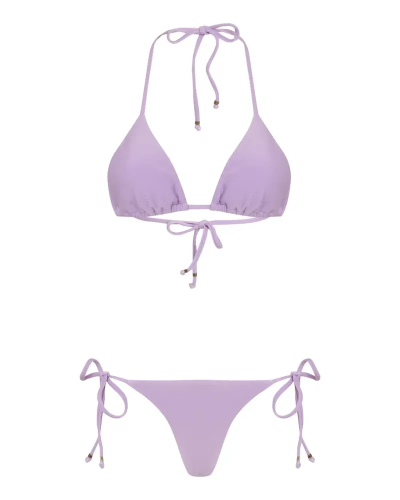 Amir Slama Triangel-Bikini - Violett Violett