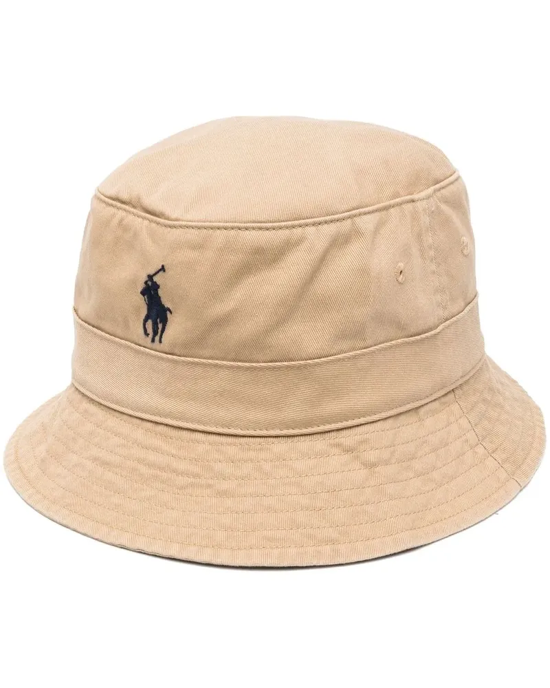 Ralph Lauren Fischerhut mit Logo-Stickerei - Braun Braun