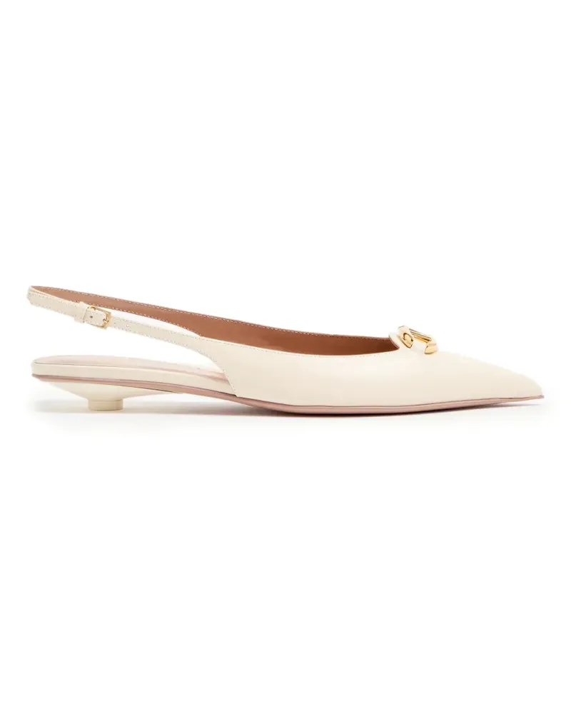 Valentino Garavani VLogo The Bold Edition Slingback-Ballerinas - Nude Nude