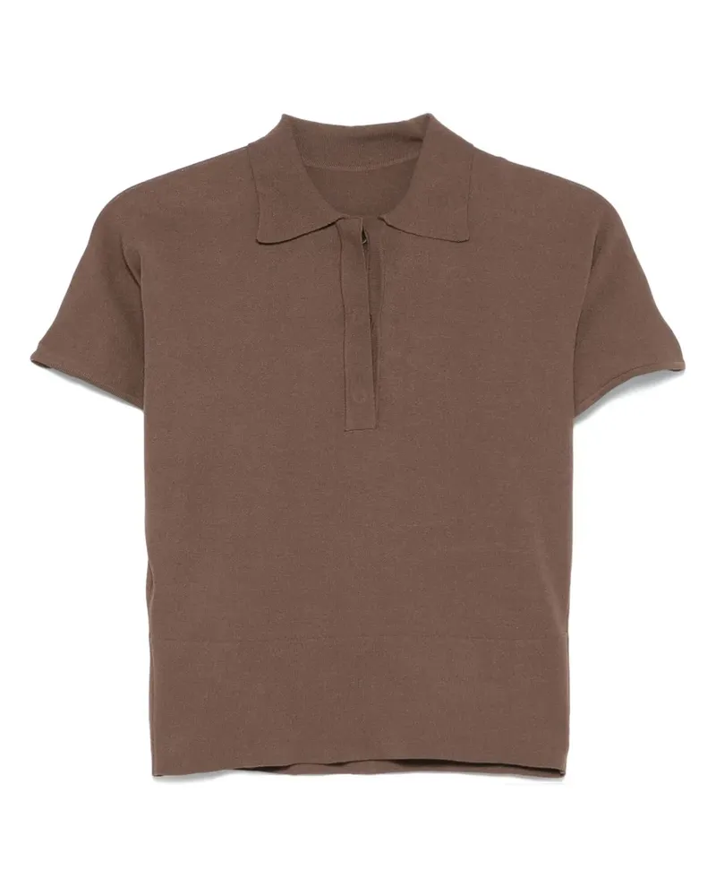 nine:inthe:morning Angelina Poloshirt - Braun Braun