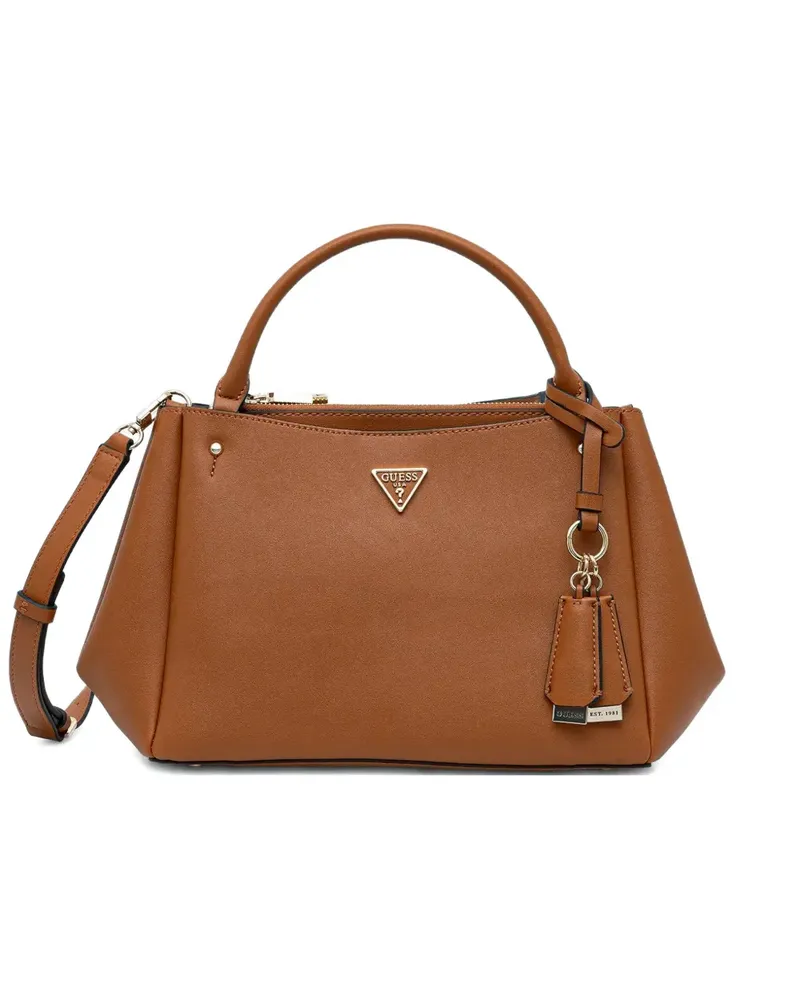 Guess Shopper mit Logo-Schild - Braun Braun