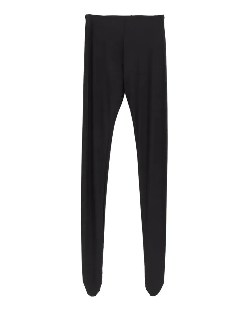 Maison Margiela Leggings mit Ziernähten - Schwarz Schwarz