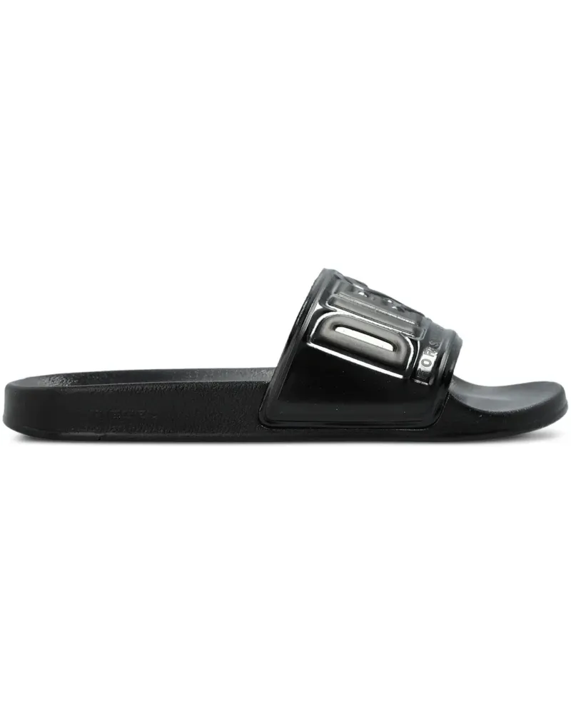 Diesel Sa-Mayemi Pantoletten - Schwarz Schwarz