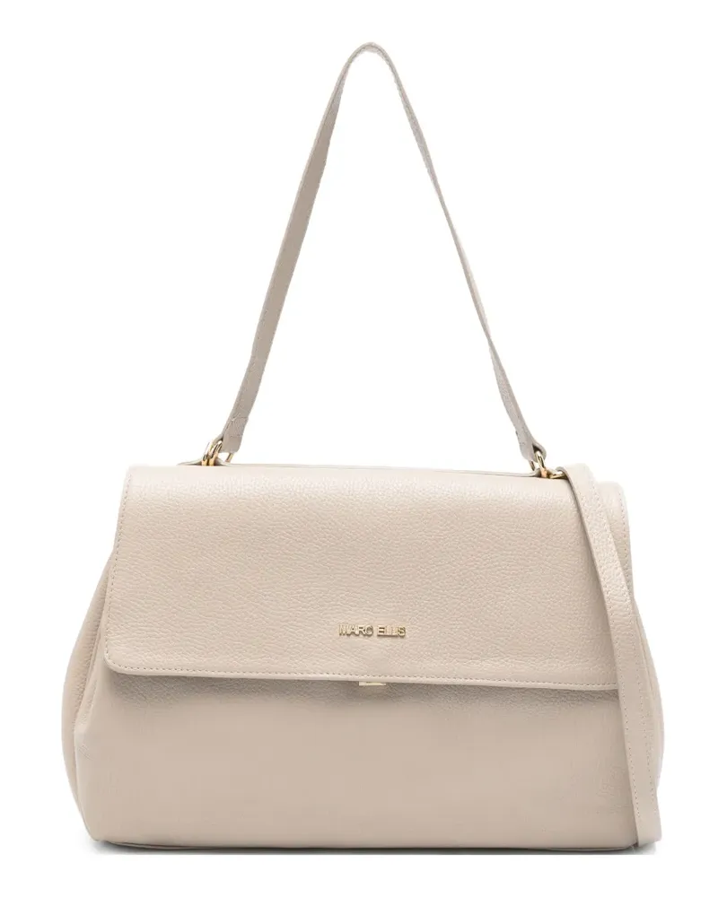 MARC ELLIS medium Jenda shoulder bag - Nude Nude