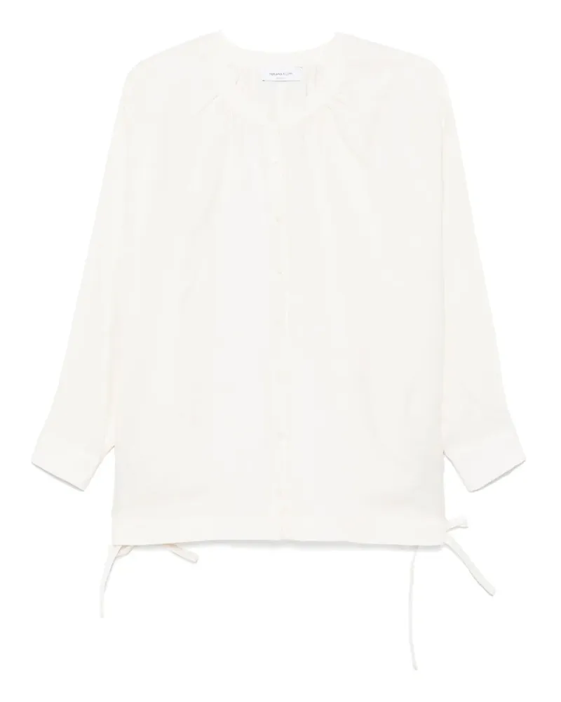 Fabiana Filippi Bluse mit Raffungen - Nude Nude