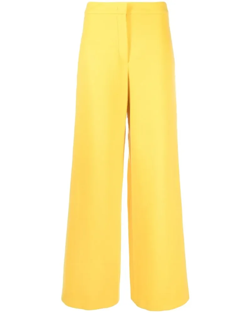 Emilio Pucci Hose mit weitem Bein - Gelb Gelb