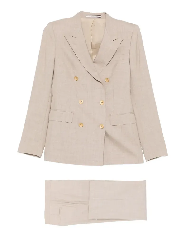 Tagliatore Doppelreihiger Anzug - Rosa Rosa