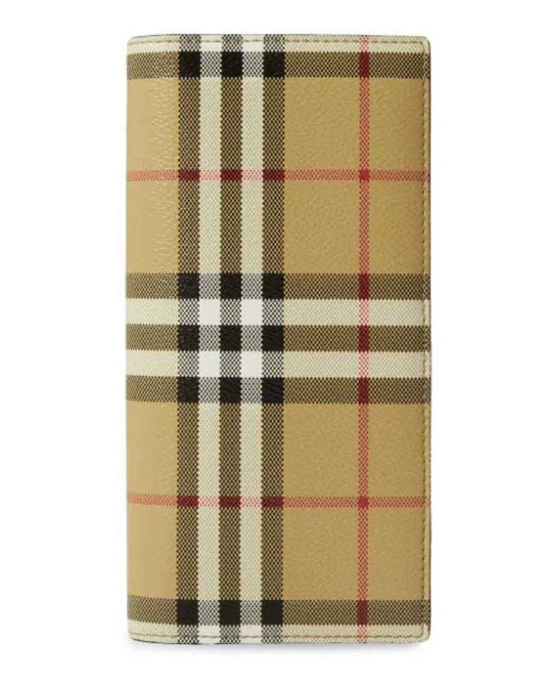 Burberry Portemonnaie mit Vintage-Check - Braun Braun