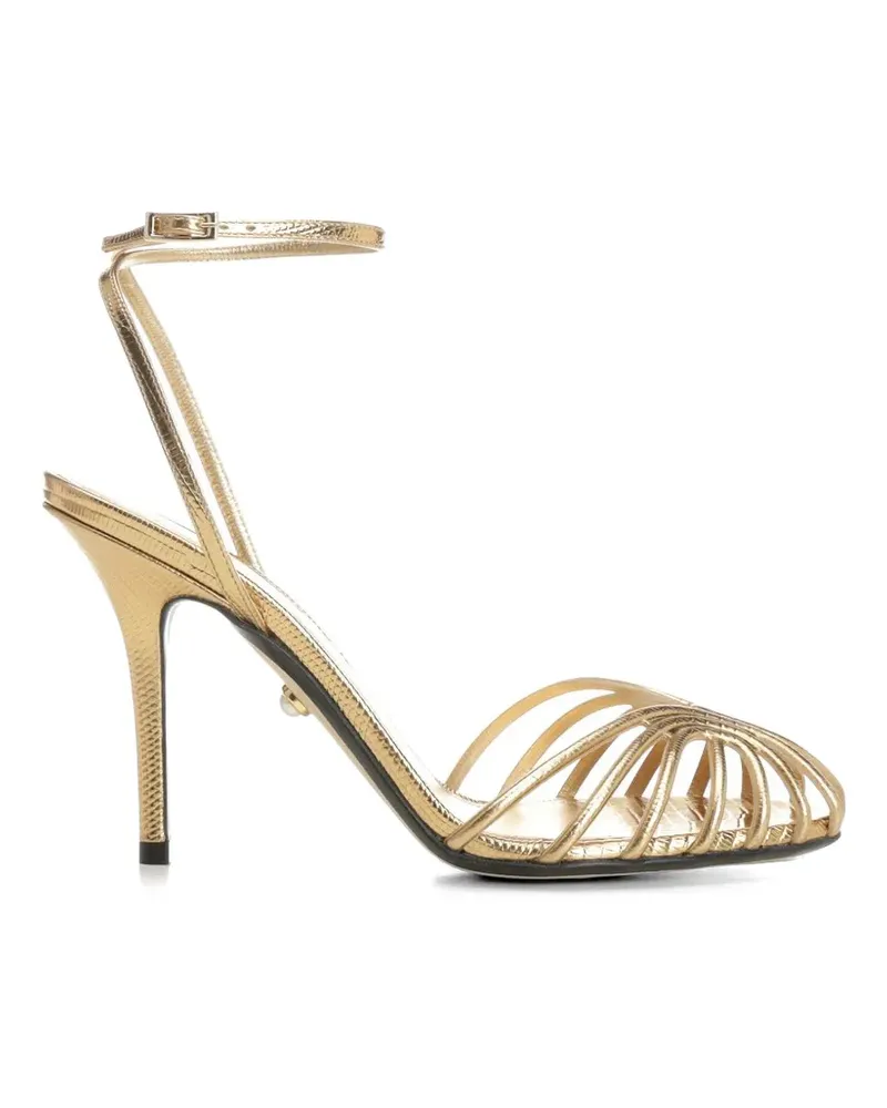 Alevì Blake Sandalen aus Leder - Gold Gold