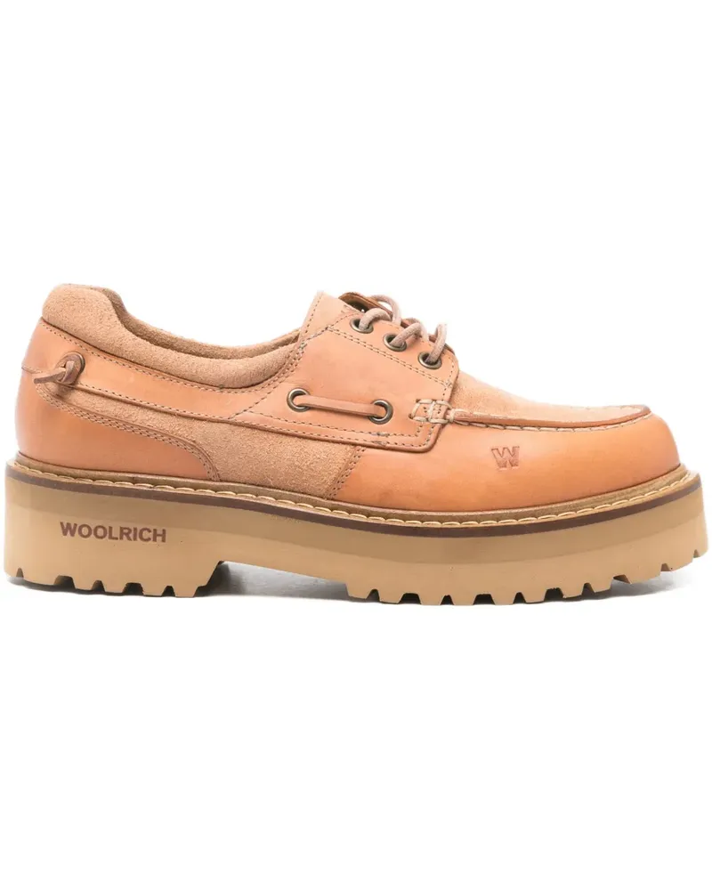Woolrich Rock leather shoes - Orange Orange