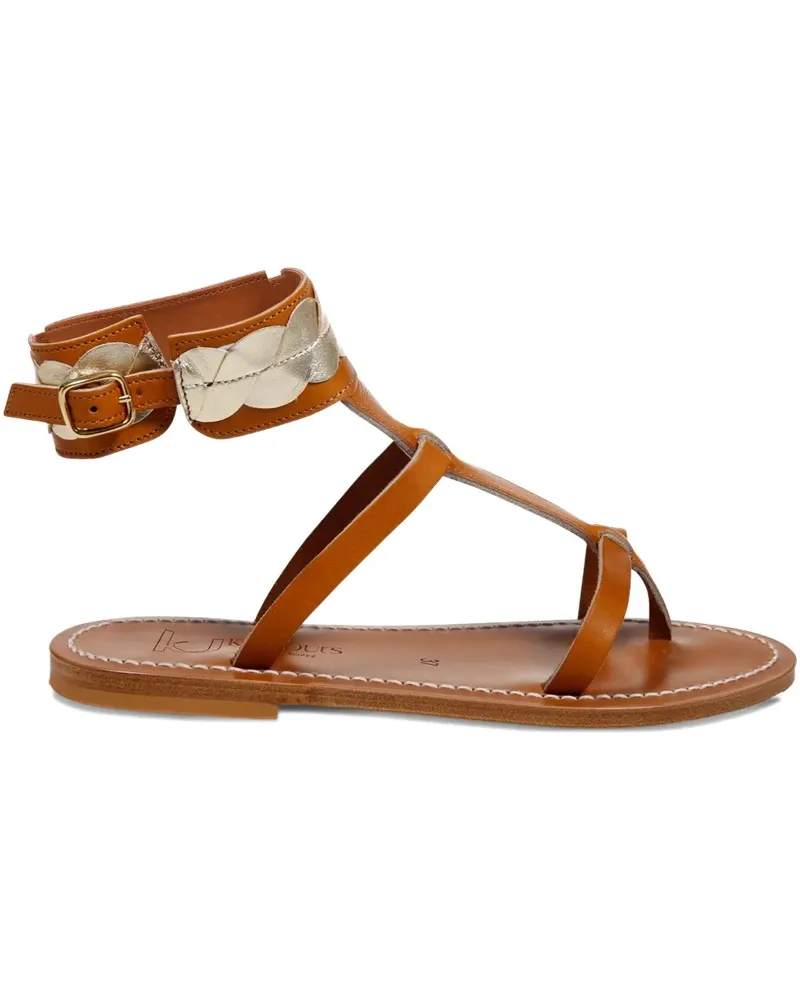 K.Jacques  Flache Sandalen - Braun Braun