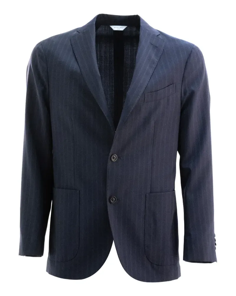 Boglioli Anzug mit Nadelstreifen - Blau Blau