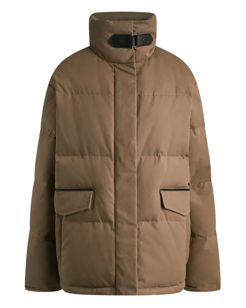 12 STOREEZ Baltic Sands Jacke mit Schnalle - Braun Braun