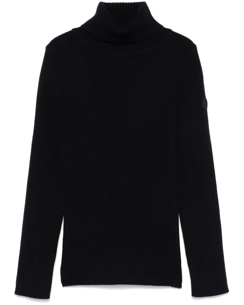Yves Salomon Pullover mit Rollkragen - Schwarz Schwarz