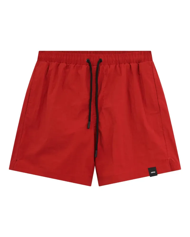 ASPESI drawstring swim shorts - Rot Rot