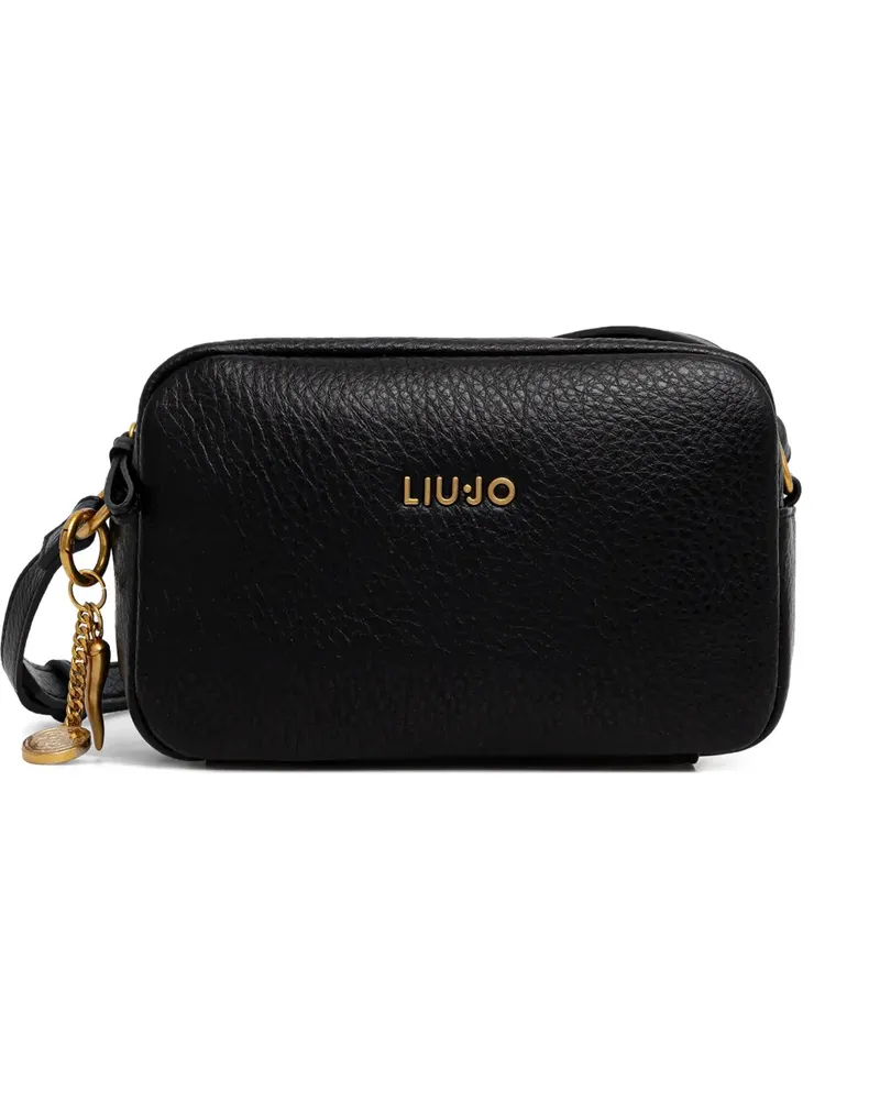 Liu Jo charm-detail crossbody bag - Schwarz Schwarz