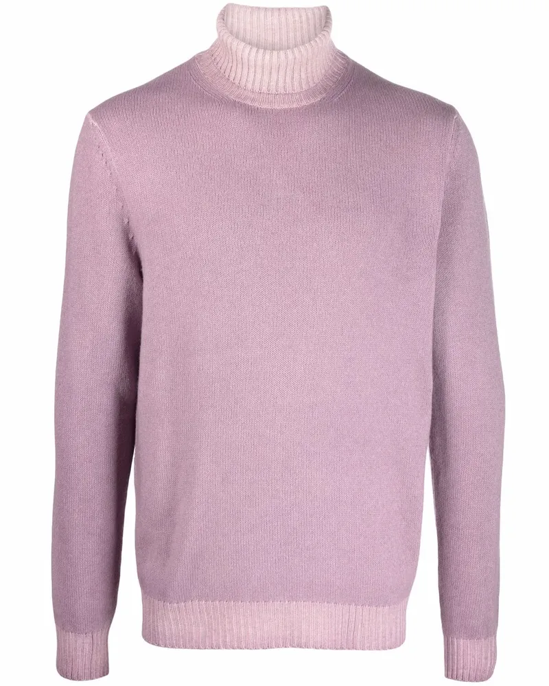 Malo Pullover mit Rollkragen - Rosa Rosa