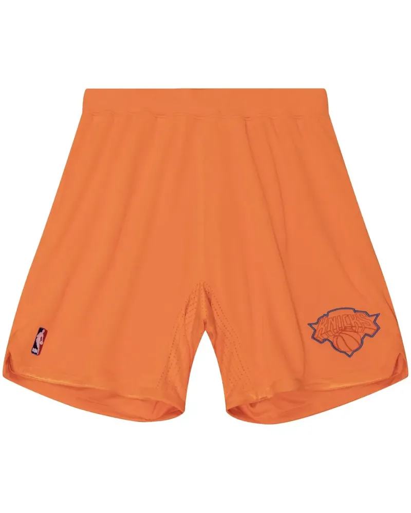 Mitchell & Ness NBA NY Knicks 2012 Christmas Day Basketball-Shorts - Orange Orange