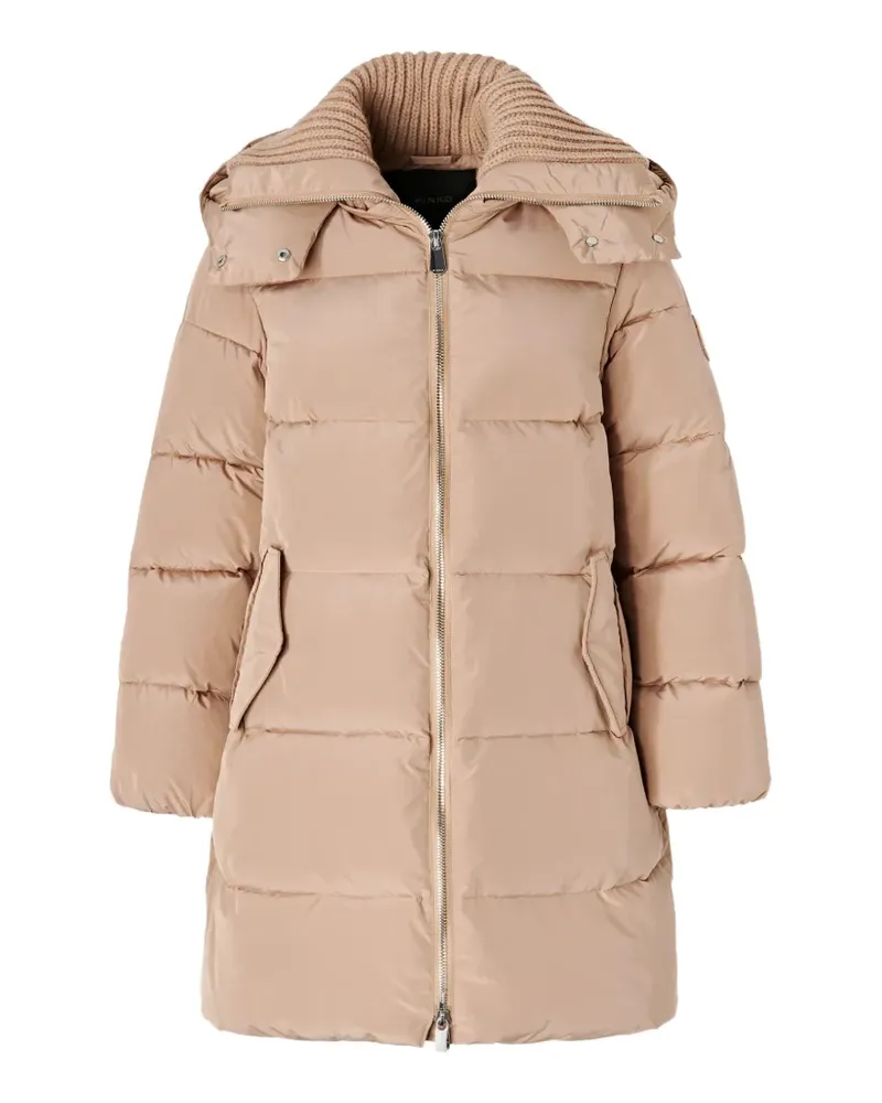 Pinko Gesteppter Mantel - Nude Nude