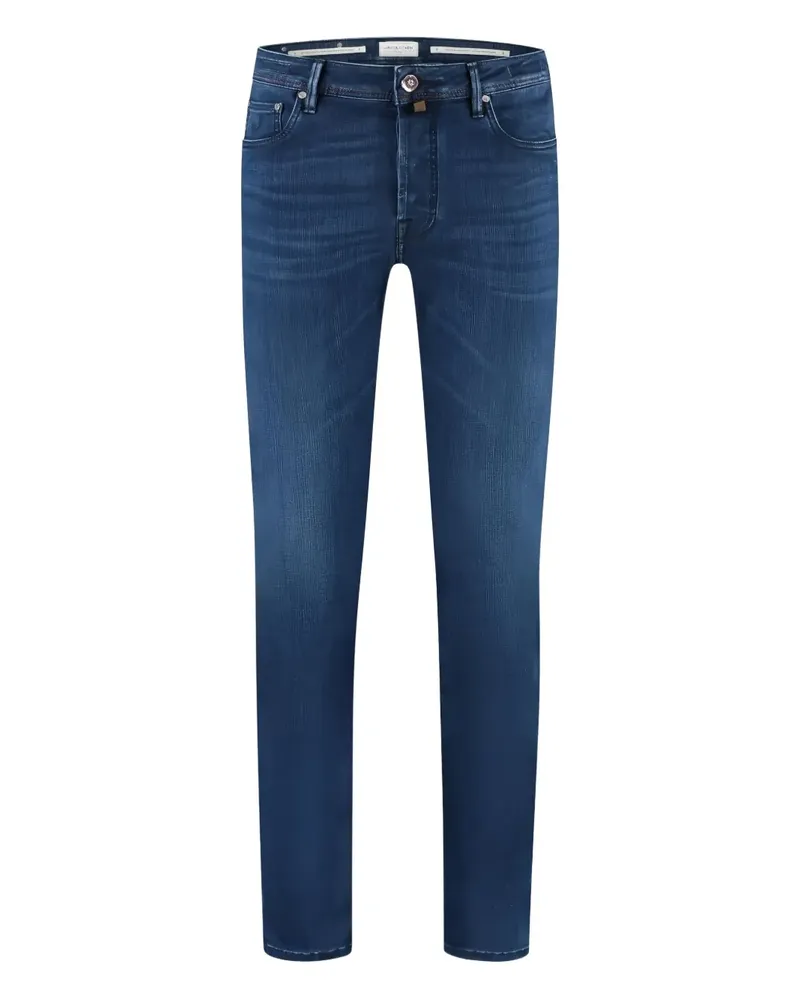 Jacob Cohën buttoned jeans - Blau Blau