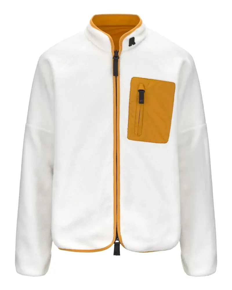 K-Way Wendbare Bomberjacke - Gelb Gelb
