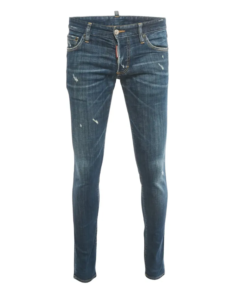 Dsquared2 distressed slim-fit jeans - Blau Blau