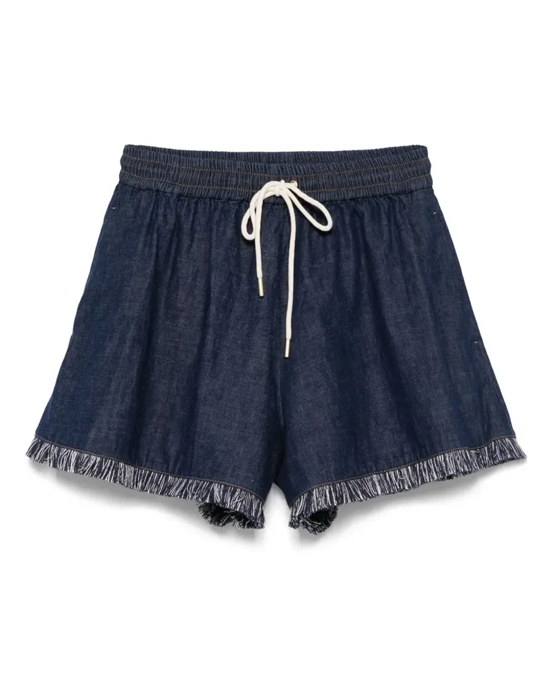 Zimmermann Rhiannon Shorts - Blau Blau