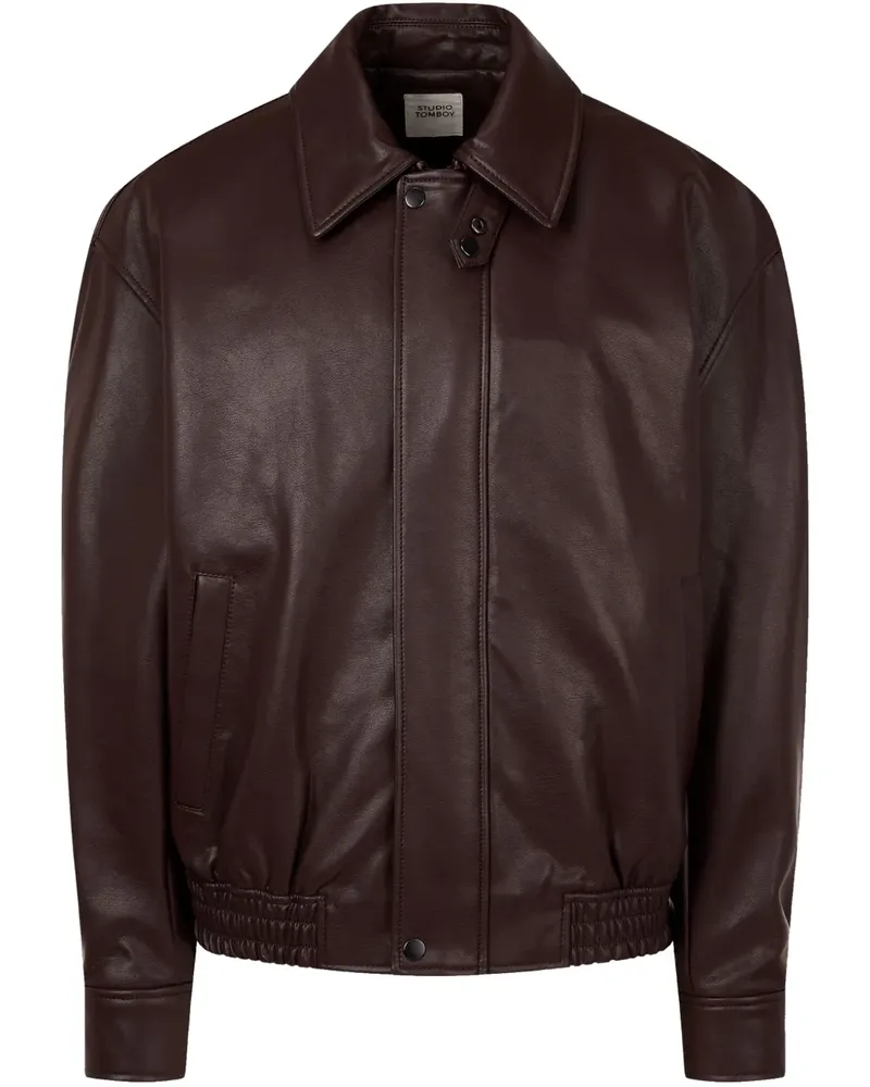 STUDIO TOMBOY Jacke aus Faux-Leder - Rot Rot
