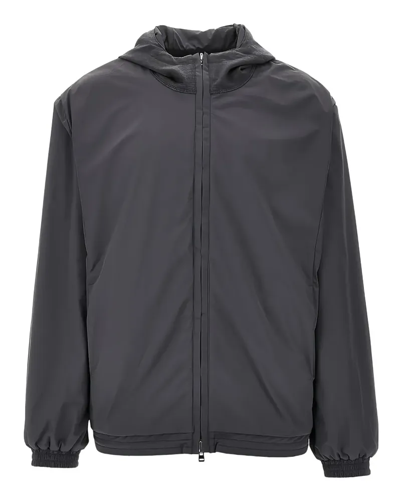 SEASE Hybrid reversible zip-up hoodie - Grau Grau