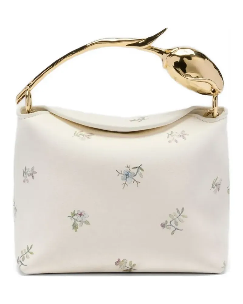 Erdem Mini Bloom Handtasche - Nude Nude