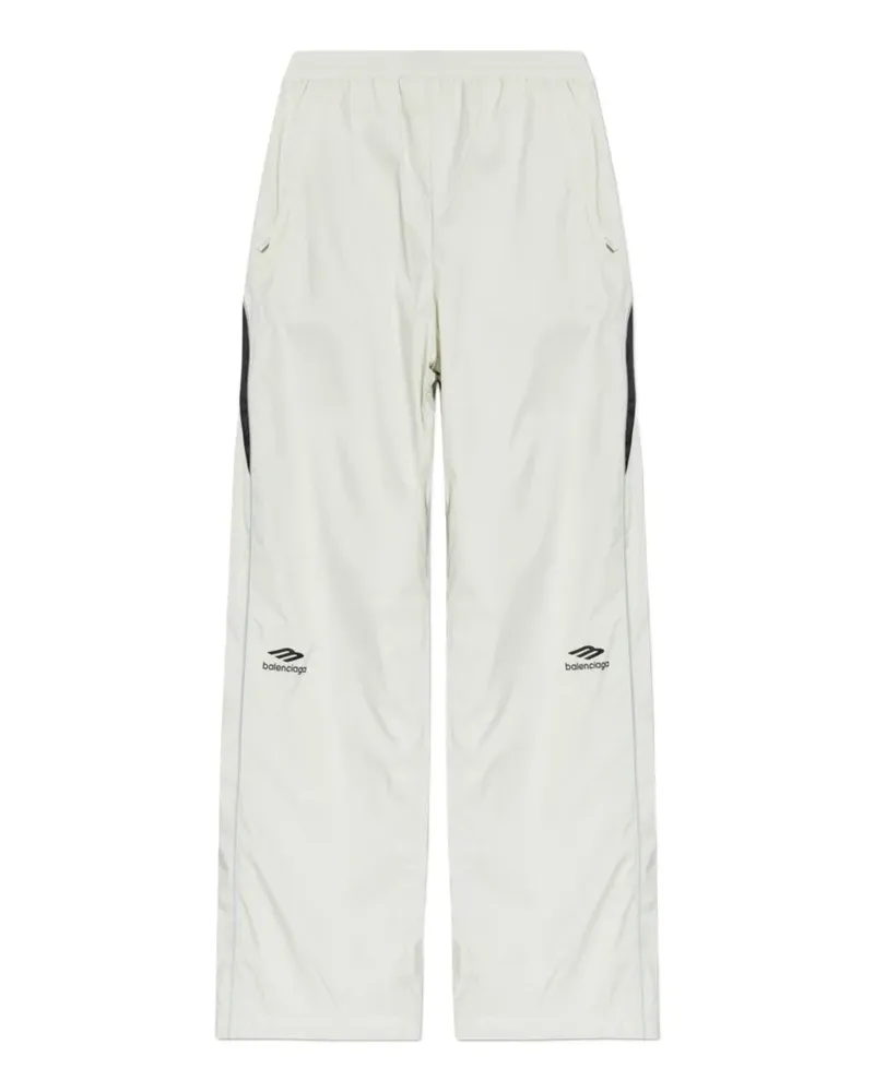 Balenciaga Skihose mit Logo-Print - Weiß Weiß