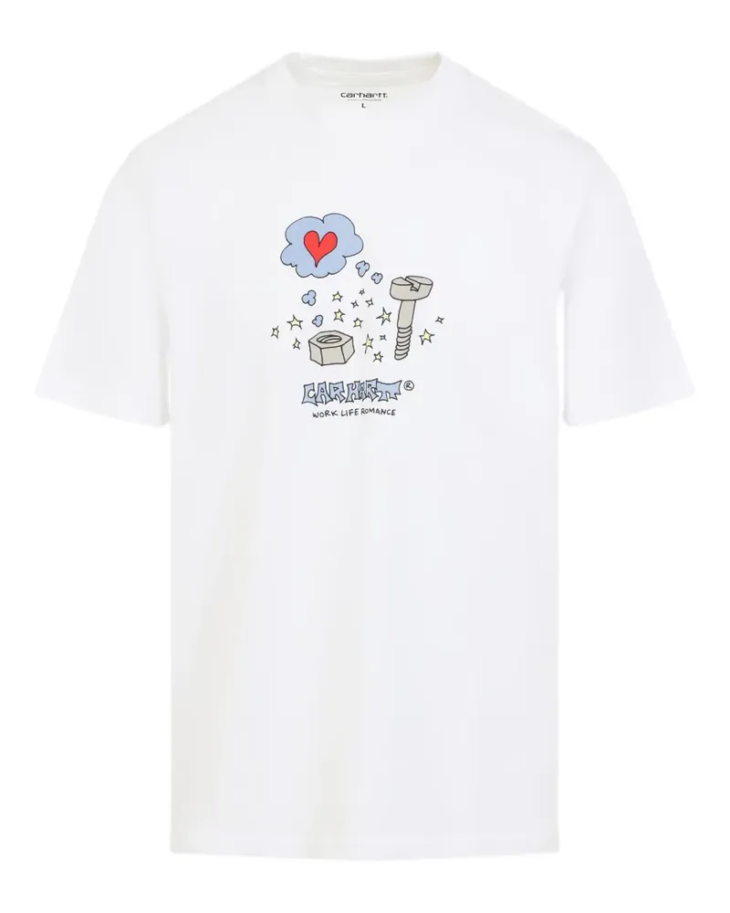 Carhartt WIP Office Supplies T-Shirt - Weiß Weiß