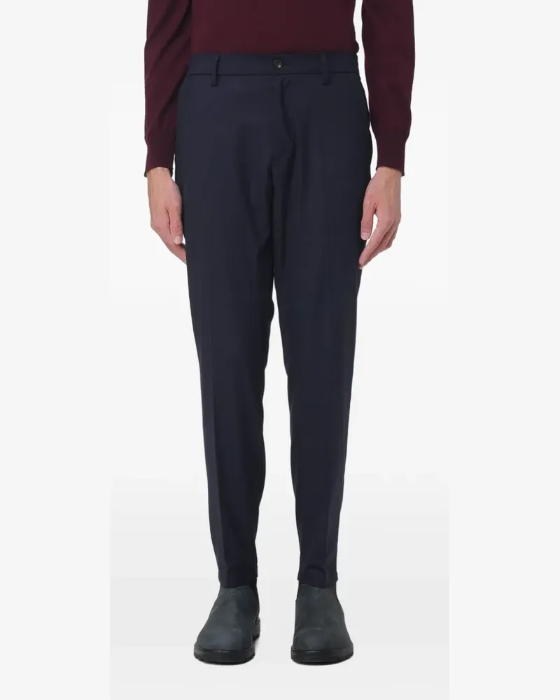 Siviglia elasticated-waistband tailored trousers - Blau Blau