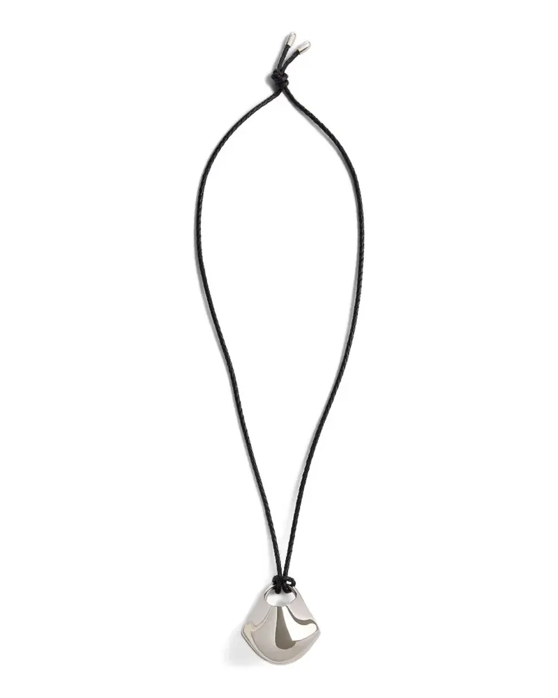 KHAITE medium Lotus pendant - Silber Silber