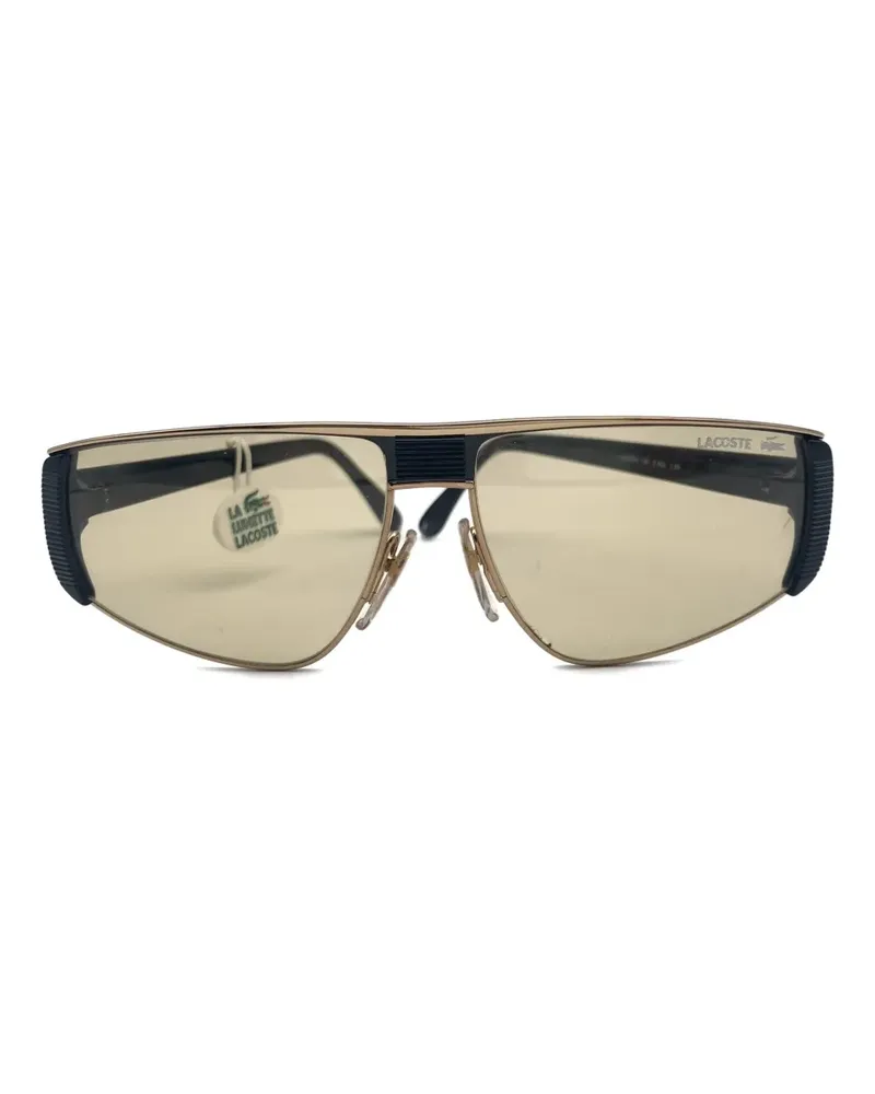 Lacoste 138 metal-frame sunglasses - Schwarz Schwarz