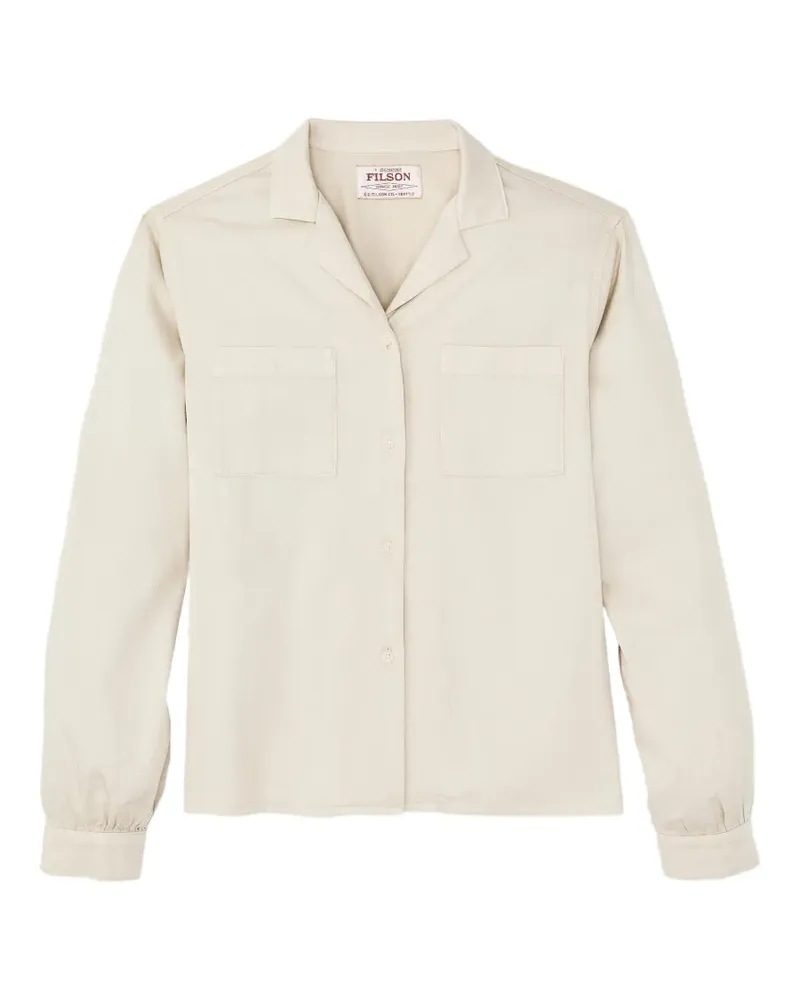 Filson revere-collar long-sleeve shirt - Nude Nude
